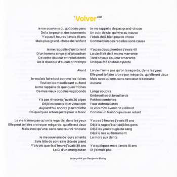 CD Benjamin Biolay: Volver