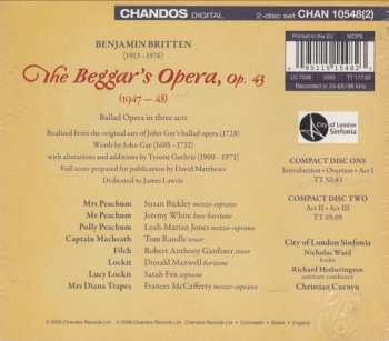 2CD Benjamin Britten: The Beggar's Opera