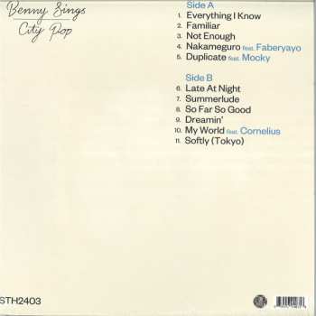 LP Benny Sings: City Pop