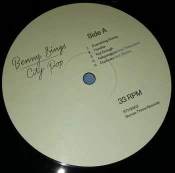 LP Benny Sings: City Pop