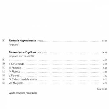 CD Bent Sörensen: Rosenbad; Pantomime