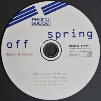 CD Berger & Keijser: Off Spring