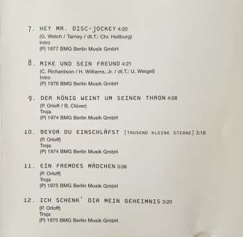 CD Bernd Clüver: Ich Schenk' Dir Mein Geheimnis