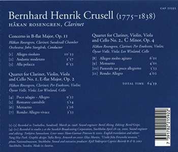 CD Bernhard Henrik Crusell: Crusell