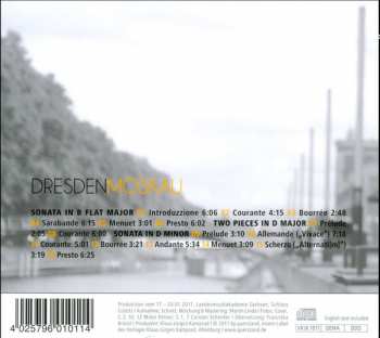 CD Sylvius Leopold Weiss: Dresden Moskau: Lute Music By = Lautenmusik von Sylvius Leopold Weiss
