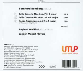 CD London Mozart Players: Cello Concertos 4&6; Rondo Capriccioso Op. 69
