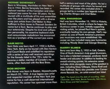 CD Bernie Senensky Quartet/Quintet: Don't Look Back