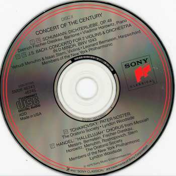 2CD/Box Set Dietrich Fischer-Dieskau: Concert Of The Century