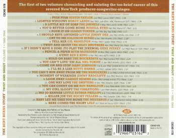 CD Bert Berns: The Bert Berns Story (Twist And Shout) (Volume 1 1960-1964)