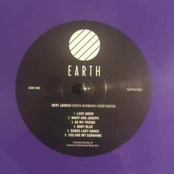 LP/CD Bert Jansch: Santa Barbara Honeymoon LTD | CLR