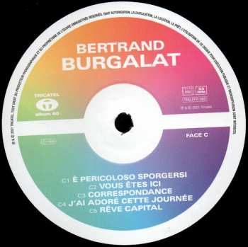 2LP Bertrand Burgalat: Rêve Capital DLX