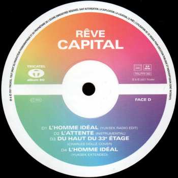 2LP Bertrand Burgalat: Rêve Capital DLX