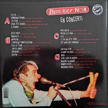 2LP Bérurier Noir: Carnaval Des Agités CLR
