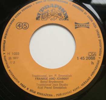 SP Traditional Jazz Studio: Frankie And Johnny / Some Of These Days