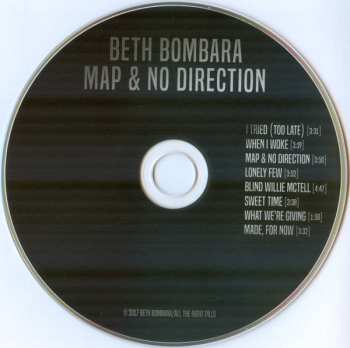 CD Beth Bombara: Map & No Direction