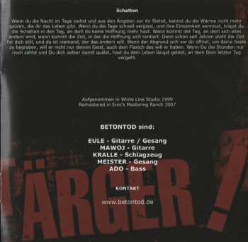CD Betontod: Hier Kommt Ärger !