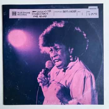 2LP Betty Carter: The Music Never Stops