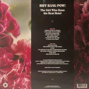LP Biff Bang Pow!: The Girl Who Runs The Beat Hotel CLR
