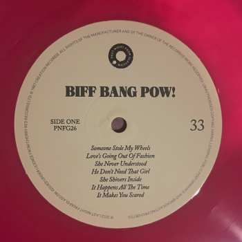 LP Biff Bang Pow!: The Girl Who Runs The Beat Hotel CLR