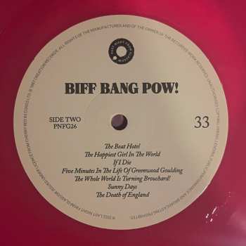 LP Biff Bang Pow!: The Girl Who Runs The Beat Hotel CLR