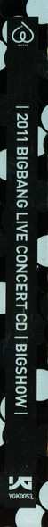 CD Big Bang: 2011 BigBang Live Concert CD | Bigshow |