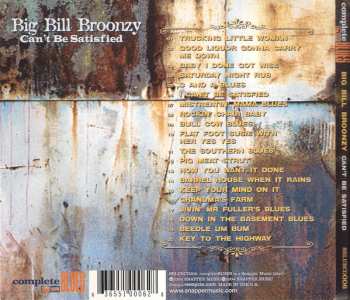 CD Big Bill Broonzy: Can't Be Satisfied