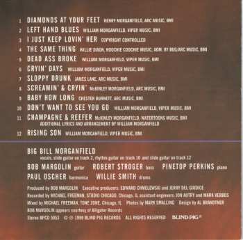 CD Big Bill Morganfield: Rising Son