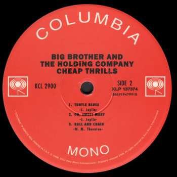 LP Big Brother & The Holding Company: Cheap Thrills LTD | NUM