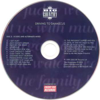 4CD/Box Set Big Country: Driving To Damascus DLX