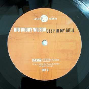 LP Big Daddy Wilson: Deep In My Soul
