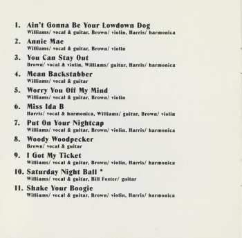 CD Big Joe Williams: Back To The Country 