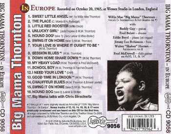CD Big Mama Thornton: In Europe