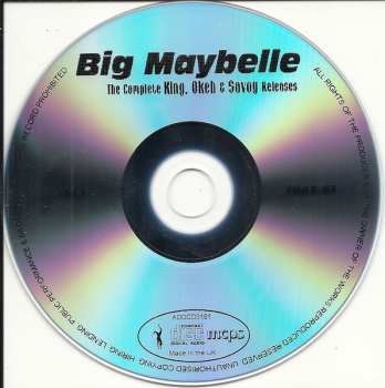 2CD Big Maybelle: The Complete King, Okeh & Savoy Releases - 1947-61