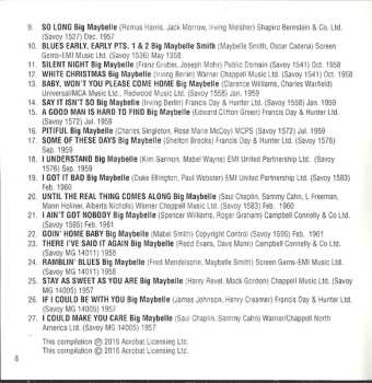 2CD Big Maybelle: The Complete King, Okeh & Savoy Releases - 1947-61