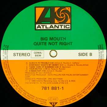 LP Big Mouth: Quite Not Right