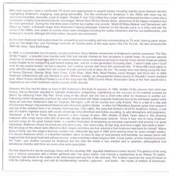 CD Bill Anderson: From This Pen / Get While The Gettin's Good