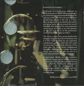 CD Bill Bruford: Earthworks Underground Orchestra