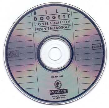 CD Bill Doggett: Lionel Hampton Presents: Bill Doggett