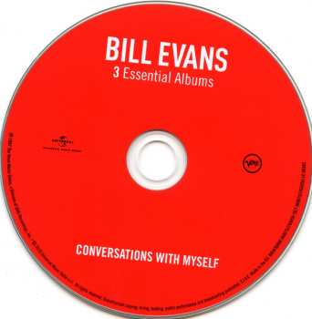 3CD Bill Evans: 3 Essential Albums