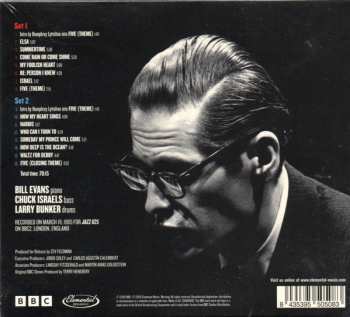 CD The Bill Evans Trio: At The BBC