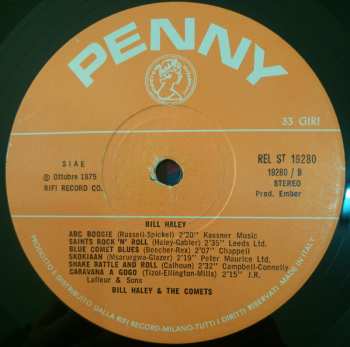 LP Bill Haley: Bill Haley & The Comets