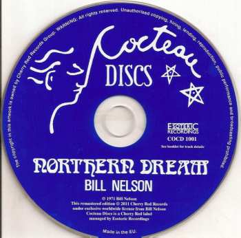 CD Bill Nelson: Northern Dream