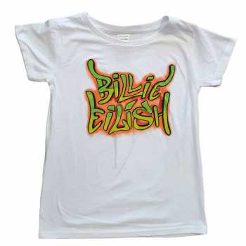 Merch Billie Eilish: Dětské Girls Tričko Graffiti  5-6 let