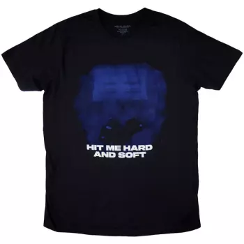 T-Shirt Hit Me Hard And Soft Blue Lines