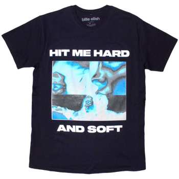 Merch Billie Eilish: Billie Eilish Unisex T-shirt: Hit Me Hard And Soft Negative (small) S