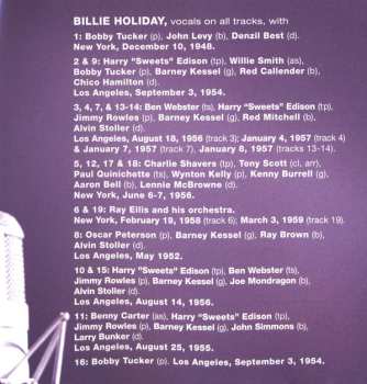 CD Billie Holiday: Ballads For Lovers