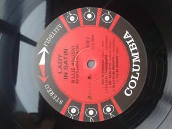 LP Billie Holiday: Lady In Satin