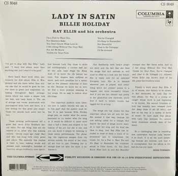 LP Billie Holiday: Lady In Satin
