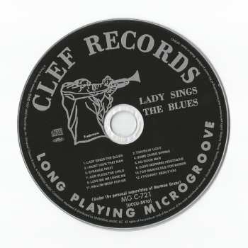 CD Billie Holiday: Lady Sings The Blues