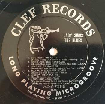 LP Billie Holiday: Lady Sings The Blues (+1 Bonus Track) (blue Vinyl)